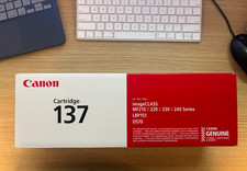 Canon 137 Black Toner Dates 02/26. And 12/25