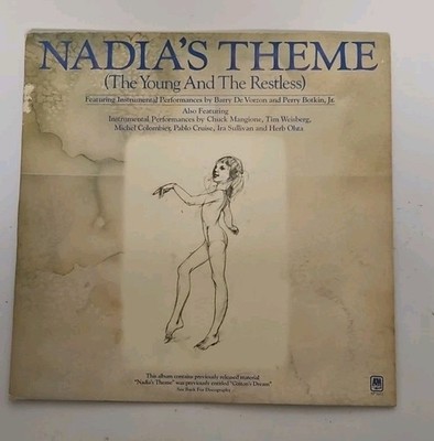 Nadia's Theme (The Young And The Restless) 1976 A&M Vinyl LP VG+ 