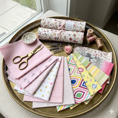 42pcs Vinrtage Sunshine pre cut Layer Cake 10 '' squares 100% cotton fabric quilt