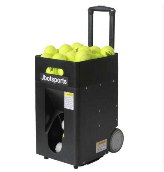 Máquina de pelotas de tenis inteligente portátil lanzador de pelotas pelota de tenis ayudas de entrenamiento