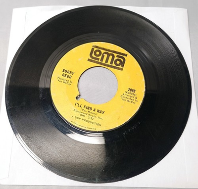 #ad Rare 45 RPM northern soul funk BOBBY REED I Wanna Love You So Bad 1968 Loma 2089 $85.00