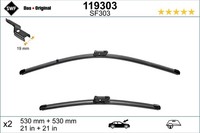 Wischblatt Scheibenwischer DAS Original SET SWF 119303 FüR Skoda Fabia Roomster