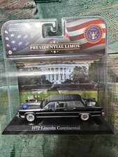 1/43 Greenlight Presidential Limo 1972 Lincoln Continental Ronald Reagan NEW