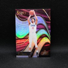 2018-19 Panini Select Jerome Robinson Phenomenon Silver Prizm Rookie /99
