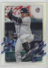 2021 Topps Chrome NPB Nippon Professional Baseball Refractor Kento Watanabe e9p