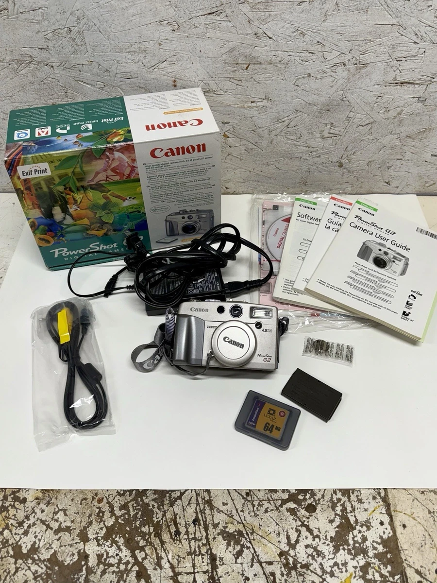 Canon PowerShot G2 Digital Cameras for sale | eBay