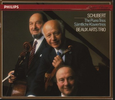 Franz Schubert, Beaux Arts Trio - The Piano Trios = Sämtliche Klaviertrios (2xC