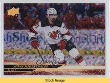 2024 Upper Deck Series 2 Rainbow Speckled Foil Jonas Siegenthaler #350 READ 1pi7