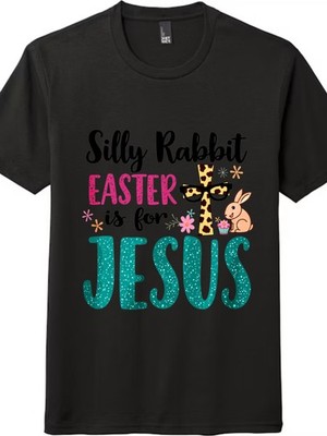 Unisex Vintage Easter Faith Graphic T-Shirt Christian Casual Tee Free Shipping