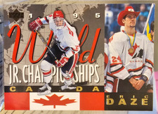 1994-95 Upper Deck World Championships Eric Daze #497 Chicago Blackhawks