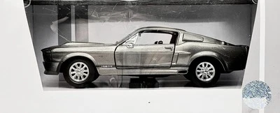 Ford Mustang GT500 Modellauto detailgetreu silber für Sammler NEU & OVP - Bild 1 von 4