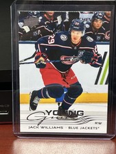 Upper Deck Young Guns #493 Jack Williams Blue Jackets 2025-26 Series 2 Rookie