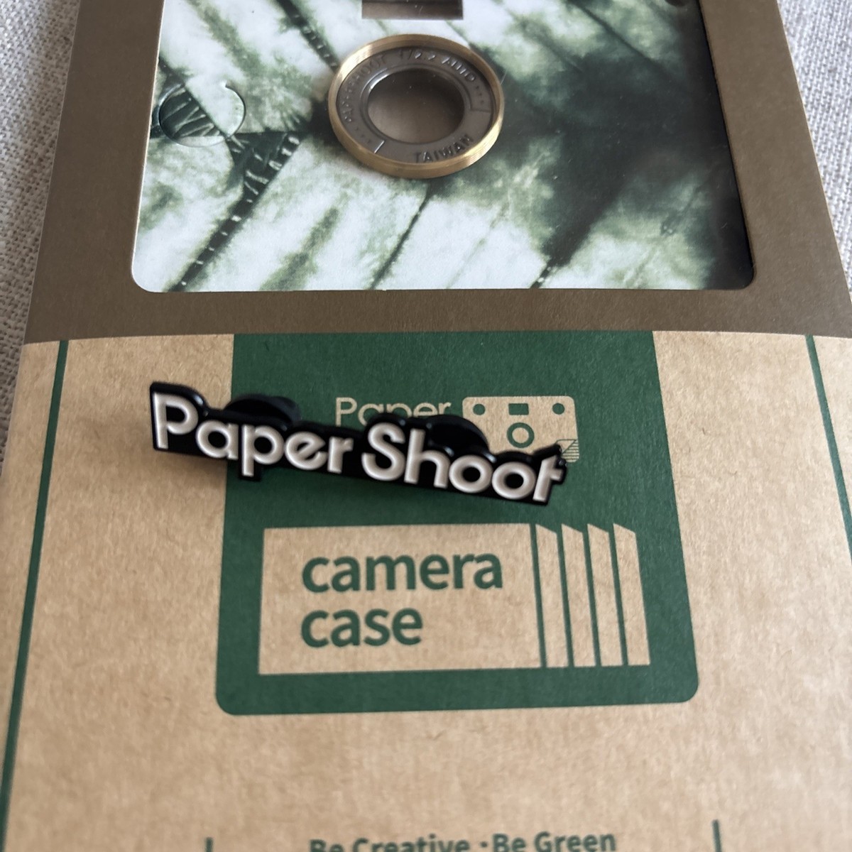 Paper Shoot Camera Zen Case ONLY color Matsuba Cardboard Eco