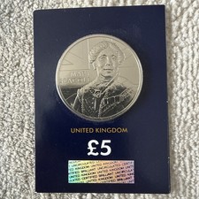 Mary Seacole 2023 UK £5 Brilliant Uncirculated Coin - CC Blue Card