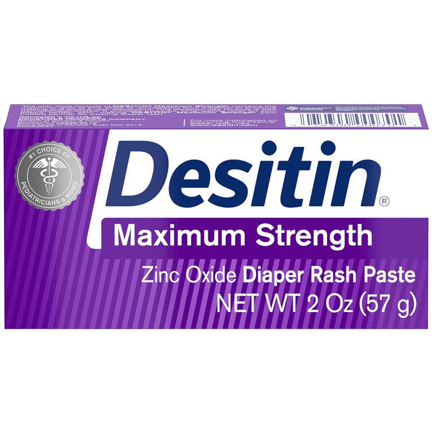 Rash Cream, 40% Zinc Oxide, 2 Oz - 6 Pack