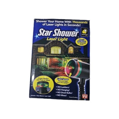Star Shower Laser Light Projector Red & Green ''Thousands Of Laser Lights''