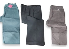 Women’s Capri Pants Cropped Style in Various Sizes Spring Fall Winter Fashion IT