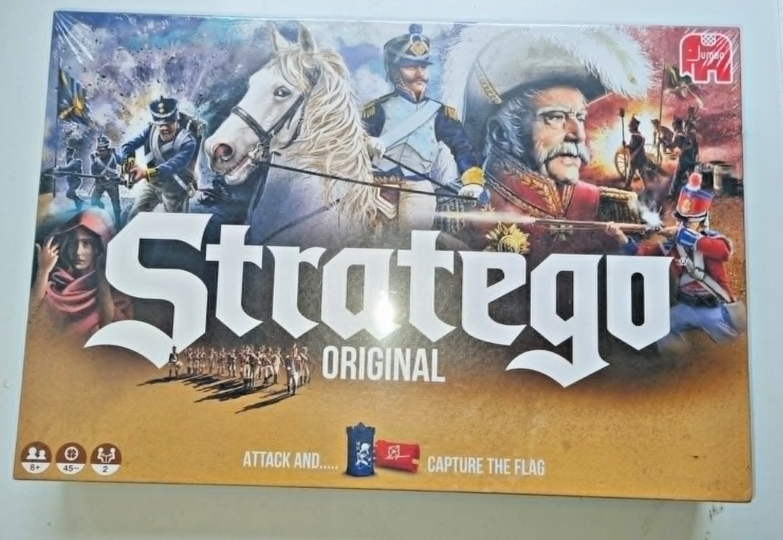 Brand New Sealed STRATEGO Original Board Game Battlefield Strategy 2017