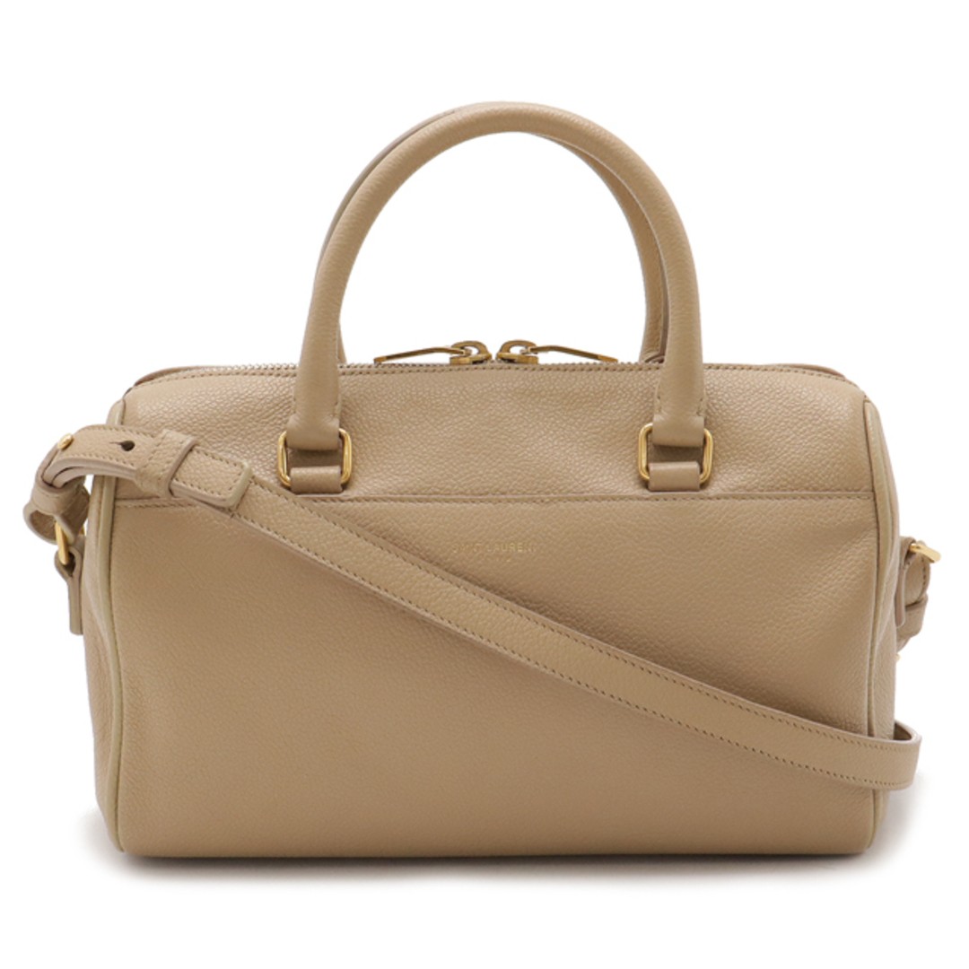 Saint Laurent Paris Ysl Yves Borsone Bambino Mini Borsa a Mano 2 Vie Borsa a Tracolla Beige