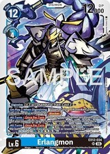 Erlangmon Foil - EX12-034 - NM - Digimon TCG