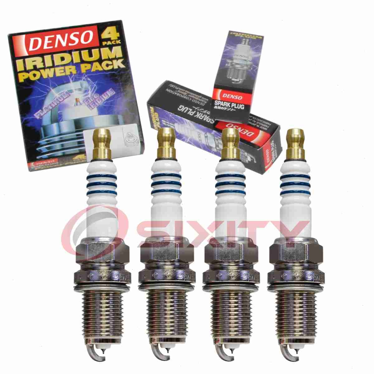 4 pc Denso Iridium Power Spark Plugs for 1991-2013 Volkswagen Jetta 2.0L L4 rd