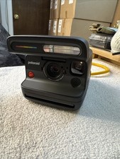 Polaroid Flip Instant Camera Sonar Autofocus Retro Design Black 