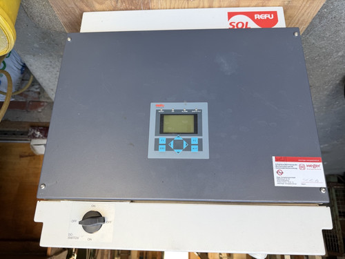 Sol REFUsol  PV Wechselrichter 800R011 , 11KW, als defekt Ersatzteile, Reparatur