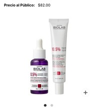 Jafra Biolab Dark Spot Corrector Facial Serum  Sunscreen Set SPF 35 Niacinamide
