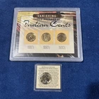 1880-1900 Vanishing 3 Decades Of Gold Plated Cents & 1926 Buffalo Nickel