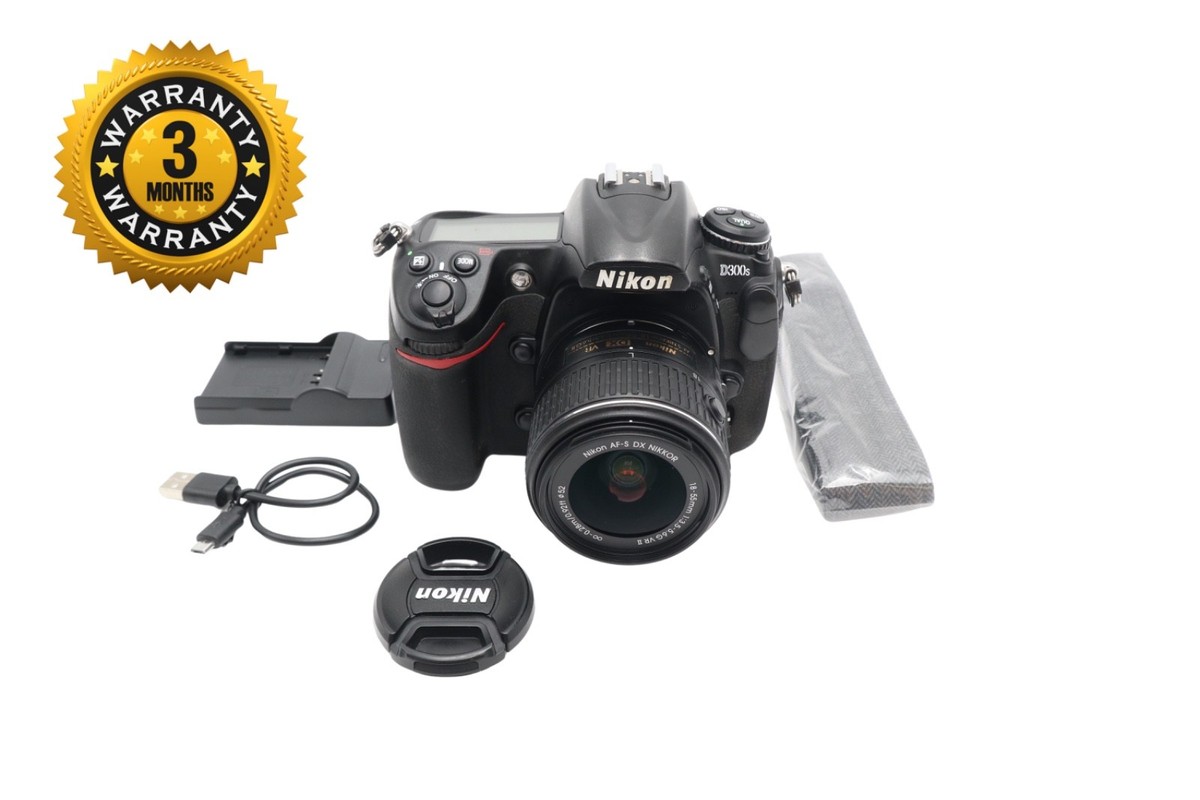 Nikon D300S DSLR Camera with 18-55mm Lens, Shutter Count 28