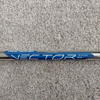 True Temper Vector Stahl Eisenschaft. Reg Flex. 80g. Länge 92cm. 370 Spitze (058)