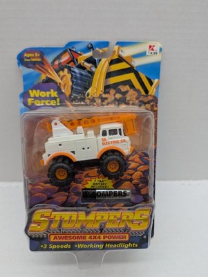 VINTAGE 1997 Stompers 4x4 Power Work Force Utility Truck 56 Electric Co
