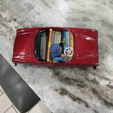 VINTAGE MADE IN CHINA RACING CAR FRICTION TIN TOY MF 171