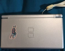 Nintendo DS Lite Handheld System Silver - Tested And Working - READ NOTES