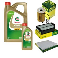 Mann Inspektionspaket 6L Castrol Titanium 5W-30 FüR Hyundai I40 CW 1.7 Crdi