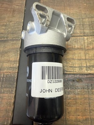 John Deere OEM DZ122688 Fuel Filter Head Assembly DZ115392 Water Separator NEW
