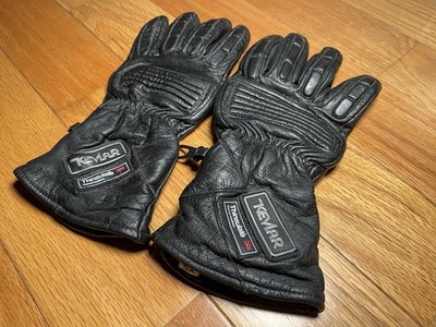 Dupont Thinsulate 3M Kevlar Leather Winter Motorcycle Gloves XS xtra small