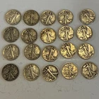 1 ROLL OF WALKING LIBERTY HALF DOLLARS MIXED DATES $10 Face 90% Silver