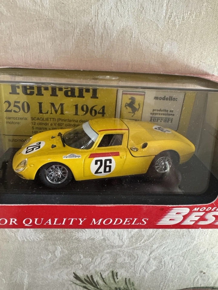 Mejor Modelo 1/43 Ferrari 250 LM #26 Le Mans 1965 9010 Foto 2 de 3