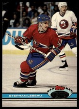 1991-92 Stadium Club #283 Stephan Lebeau
