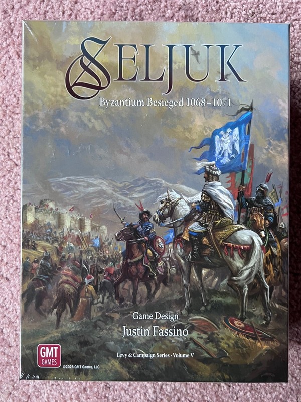 Seljuk - Byzantium Besieged, 1068-1071 by GMT Games 2025 mint in shrink