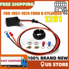 For Ford V8 Pertronix 1281 Ignition Points-to-Electronic Conversion Kit Ignitor✅