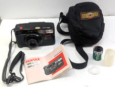 Pentax IQZoom 700 35mm film camera w/case, manual, film- 35-70mm zoom/macro lens