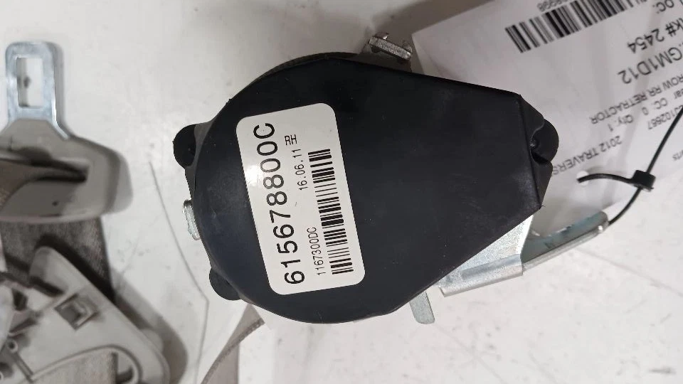 Cinturón de seguridad trasero Chevy Traverse 2010 2011 2012 2013 Foto 3 de 4