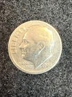 1948 D Roosevelt Dime 90% Silver Fine VF