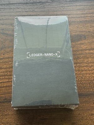 LEDGER-Nano-X Crypto Hardware Wallet Bluetooth New Sealed In Box