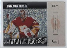 2023 Credentials Debut Ticket Access Horizontal 136/399 Tier 3 Dustin Wolf 04x2