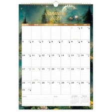 2027 Calendar - 2027 Wall Calendar, 2027 Wall Calendar 12 Month 12" x 17"