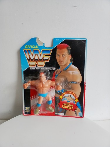 Tatanka Hasbro Wrestling Figure WWF Boxed Original...