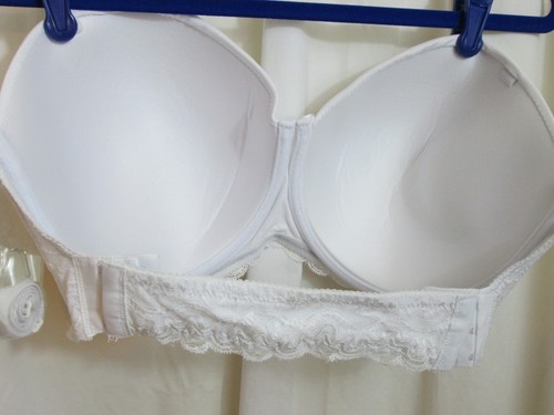 Nuevo sin etiquetas Sujetador Victoria Secret Mujer Blanco Multi Correas Doble Espalda 38G - Imagen 3 de 5